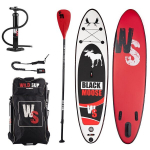 T&auml;ispuhutav SUP-lauad komplekt WILDSUP BLACK MOOSE 10.6, 320 x 81 x 15 cm, kuni 27 psi, Double-layer PVC