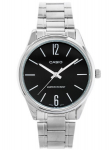 Meeste k&auml;ekell Casio, h&otilde;bedane/must