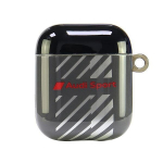 Audi IML Sport AirPods 1|2 cover czarny| black AUS-IMLAP-RSQ|D1-BK
