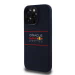 Red Bull Silicone Horizontal Logo MagSafe for iPhone 15 Pro Navy