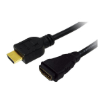 LogiLink Gold HDMI 1.4 pikenduskaabel, HDMI isane/emane, 5m
