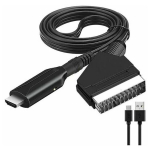 Plug-and-Play SCART-HDMI-muundur: HD-videoadapter lihtsaks &uuml;hendamiseks