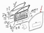 Mercedes-Benz C 200 CDI Vasak Ilmastusribi Originaal A2037200378