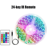 USB DIY Teleriba, 2835 LED Painduv Valguskapp Kaugjuhtimispultiga., 39,3 colio / 1 m