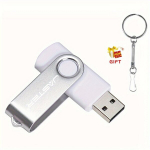USB pulk JASTER V&auml;rviline P&ouml;&ouml;ratav USB M&auml;lupulk 128GB Kingitus 64GB, Baltas