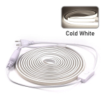 H&auml;mardatav Cob Led Neoonriba Valgus 220 V Dimmeri L&uuml;liti Toitekomplekt Suure Tihedusega 288 Led-I_With Switch Cold_10m, With Switch Cold_10m
