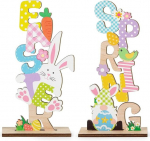 Lihav&otilde;ttep&uuml;hade laua dekoratiivsed puidust tahvlid 18cm 2tk