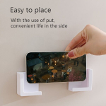 2tk Mobiiltelefonihoidja Liimiga, Seinal Hoidik, Laadimisalus.