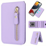 PU Kunstnahast Mobiiltelefoni Magnetkaart Hoidja &Otilde;huke Krediitkaardi Hoidja.