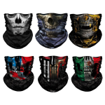 Turismivarustus, r&otilde;ivaste ja jalan&otilde;ude hooldustooted, Multifunktsionaalne kaelakate | 6-osaline komplekt | Meeste ja naiste v&auml;lis&otilde;idumask | Mitmek&uuml;lgne kasutamine, stiil: segastiil2;