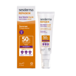 Sesderma Repaskin Silk Touch Color SPF50 V&auml;rviline p&auml;ikesekaitse SPF50 50ml