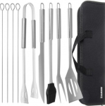 Grilli tarvikute komplekt, 9 tk