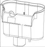 Filtro konteiner Aquael fzn-2, must