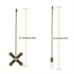 1tk/2tk/4tk Lae Ventilaatori T&otilde;mbeketi Pikendus, 34.54 Cm Dekoratiivne Ventilaatori T&otilde;mbekett Koos Pirni Ja Ventilaatori Juhtmega. , 1vnt auksinis + 1vnt sidabrinis