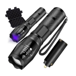 Taskulamp 2in1 ZOOM XPE UV
