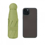 Kompaktne kaasaskantav mini vihmavari p&auml;ikese ja vihma eest , Matcha Green