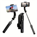 Nutiteler ja tarvik 1 K&auml;eshoitav Gimbali Stabilisaator, Alumiiniumisulamist Selfiekepp, Kaasaskantav Seade Statiiviga ja Puldiga.