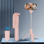 Selfiepulk Jalg, Mobiiltelefoniga Juhtmevaba Kaugjuhtimispult Mitmefunktsionaalne Teleskoop Fotograafiaseade.