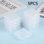 5tk L&auml;bipaistev Plastist Patareide Karp AA/AAA Patareidele