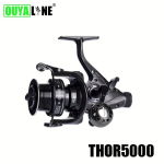 OUYALINE 1tk 4000-10000 Rull Kalap&uuml;&uuml;giks, 10-25kg Tugev Topeltpidur, 7+1BB, Karpkala Varustus , 5000