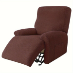 4tk Elastne Diivanikate, Jacquard Tugitoolikate M&ouml;&ouml;blikaitse, 06# Tamsi kava