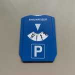 Sinine Digitaalne Parkimiskell - Parkimisketas Auto Parkimisviit - Plastmaterjal