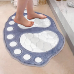 Pehme Memory Foam Koera K&auml;pa Vannimatt - Libisemisvastane, Pestav ja &Uuml;liniiskevaip Kodu Dekoratsiooniks