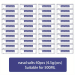 Nina Loputuss&uuml;steem - 300ml/500ml Nina Pudel Sinus Loputus BPA-vaba T&auml;iskasvanutele 5 Nina Soola Pakiga , Nosies druskos 40 vnt (4,5 g/vnt.)