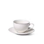 Fissman portselanist tass alustassiga Aleksa, 250 ml