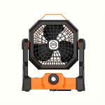 Ventilaator USB, LED, Juoda oranžinė