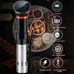 1100 W LCD digitaalne sous pliidi masin, sukeldusringpump, veekindel t&auml;pne temperatuuri reguleerimine, t&auml;pne aeg ja temperatuur Sous Vide toiduvalmistamiseks