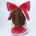 Touhou Project Plushie t&auml;idisega nukk Hakurei Reimu Anime Figuur Xmas Gift Fumo 20cm
