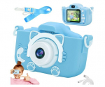 Laste digikaamera, sinine