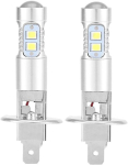 Esitulede pirnid, 2x H1 6000K Super Bright 100W LED auto udutule pirnid s&otilde;idup&auml;evatuled