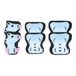 Rulluisutaja kaitsmed Shield, erinevad suurused, sinine