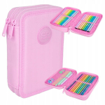 Koos pliiatsitaskuga, Coolpack Jumper 2, pastellroosa