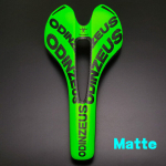 (-Matte roheline) Bike Carbon Sadul Ultralight Road Bike Carbon Sadul &uuml;hilduv MTB Jalgratta Ultra Light Comfort Seat Jalgrattaosad, (-Matinė žalia)
