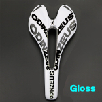 (-L&auml;ikvalge must) Bike Carbon Sadul Ultralight Road Bike Carbon Sadul &uuml;hilduv MTB Jalgratta Ultra Light Comfort Seat Jalgrattaosad, (-Blizgus baltas juodas)