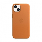 iPhone 13 Leather Case with MagSafe, Golden Brown