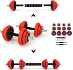 Raskuste ja kangi komplekt HMS SGGX20, 20 kg