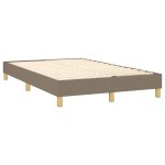 kaheinimese voodi，t&auml;iskasvanu voodi，Voodiraam ilma Madratsita Taupe 120x200 cm kangas CFE6758671