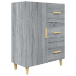 puhvetkapp，kummut，kapp, hall, Sonoma tamm, 69,5 x 34 x 90 cm, tehispuit CFE98138