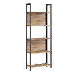 Loft raamaturiiul t&ouml;&ouml;stuslik rustikaalne beež