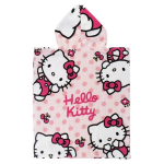 Hello Kitty r&auml;tik Poncho , 50x115 cm