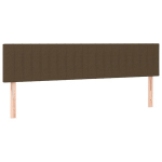 voodipeats，Peatsiid 2 tk, tumepruun, 80x5x78/88 cm, kangas CFE250331