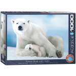 Pusle Eurographics, 6000-1198, Polar Bear & Baby, 1000 tk