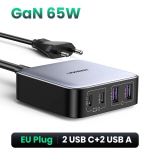 S&uuml;learvuti Ugreen 100W 65W Glober 4-in-1 lauaarvuti s&uuml;learvuti adapteri jaoks relatiivselt 65W EL pistik