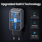 Ugreen 65W GPD PD -laadija iPhone, MacBook, s&uuml;learvutid, tahvelarvutid - EL -pistik lisage kaabel