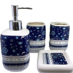 Keraamiline vannitoatarvikute komplekt "Benedomo"