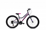 Laste jalgratas Capriolo MTB Diavolo 400, 24 tolli, hall/lilla